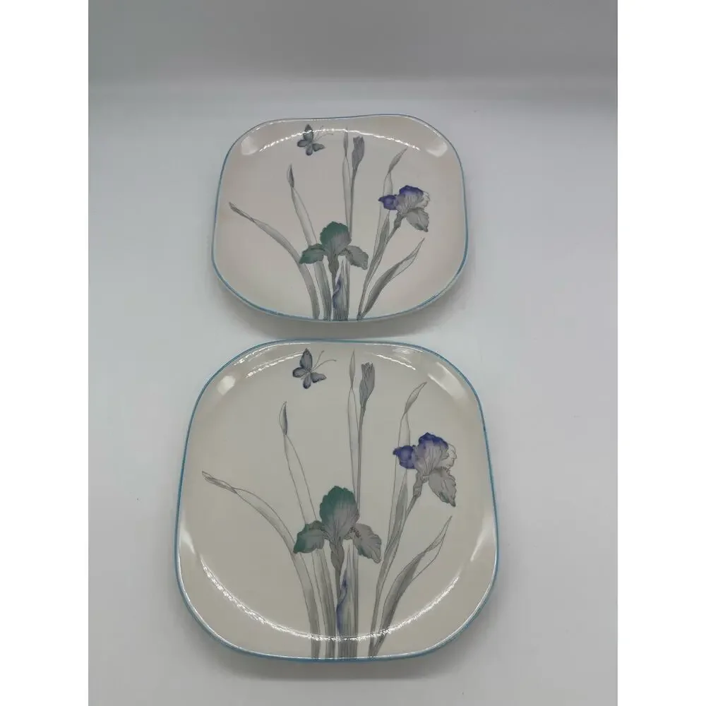 Sango Quadrille Set of 2 Salad Plates